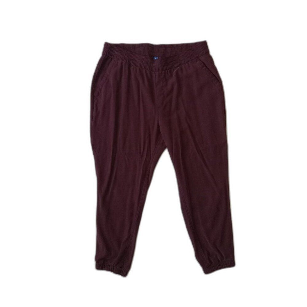 Old Navy Raisin Arizona High Waisted Pull On Twill Tapered Jogger Pants Size XL